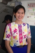 バンコク航空の客室乗務員
