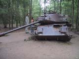 戦車の残骸